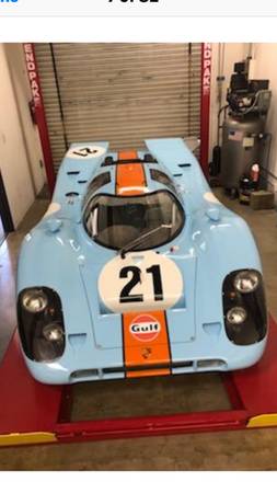 Bailey Replica 1970 Porsche 917