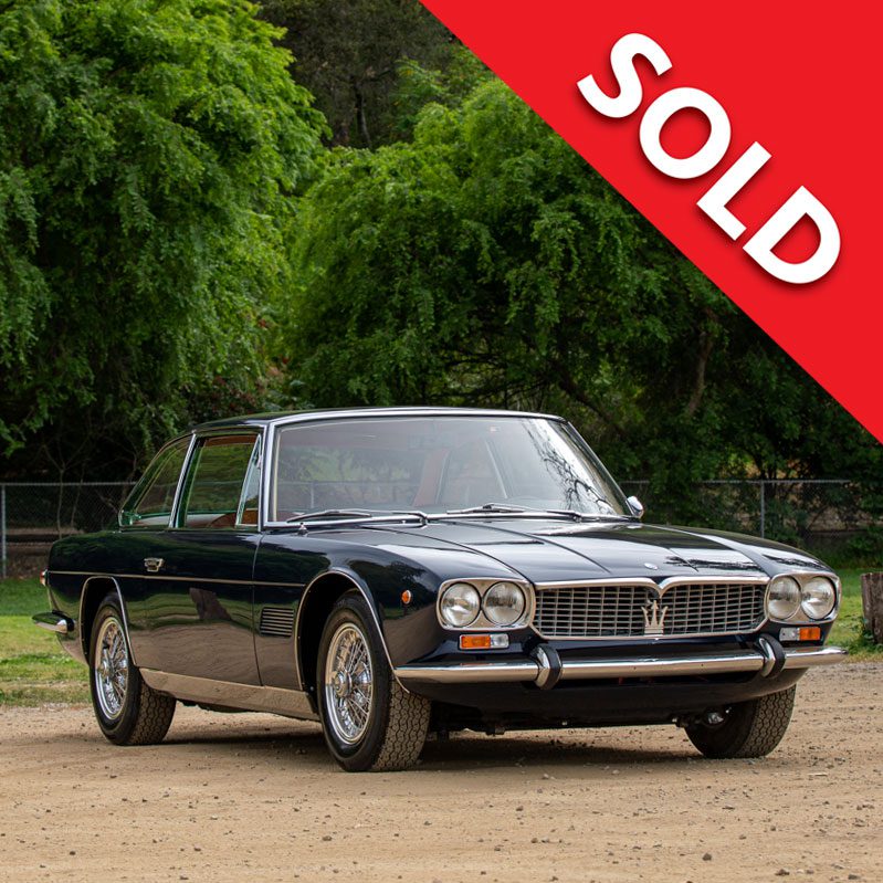 SOLD – 1968 Maserati Mexico