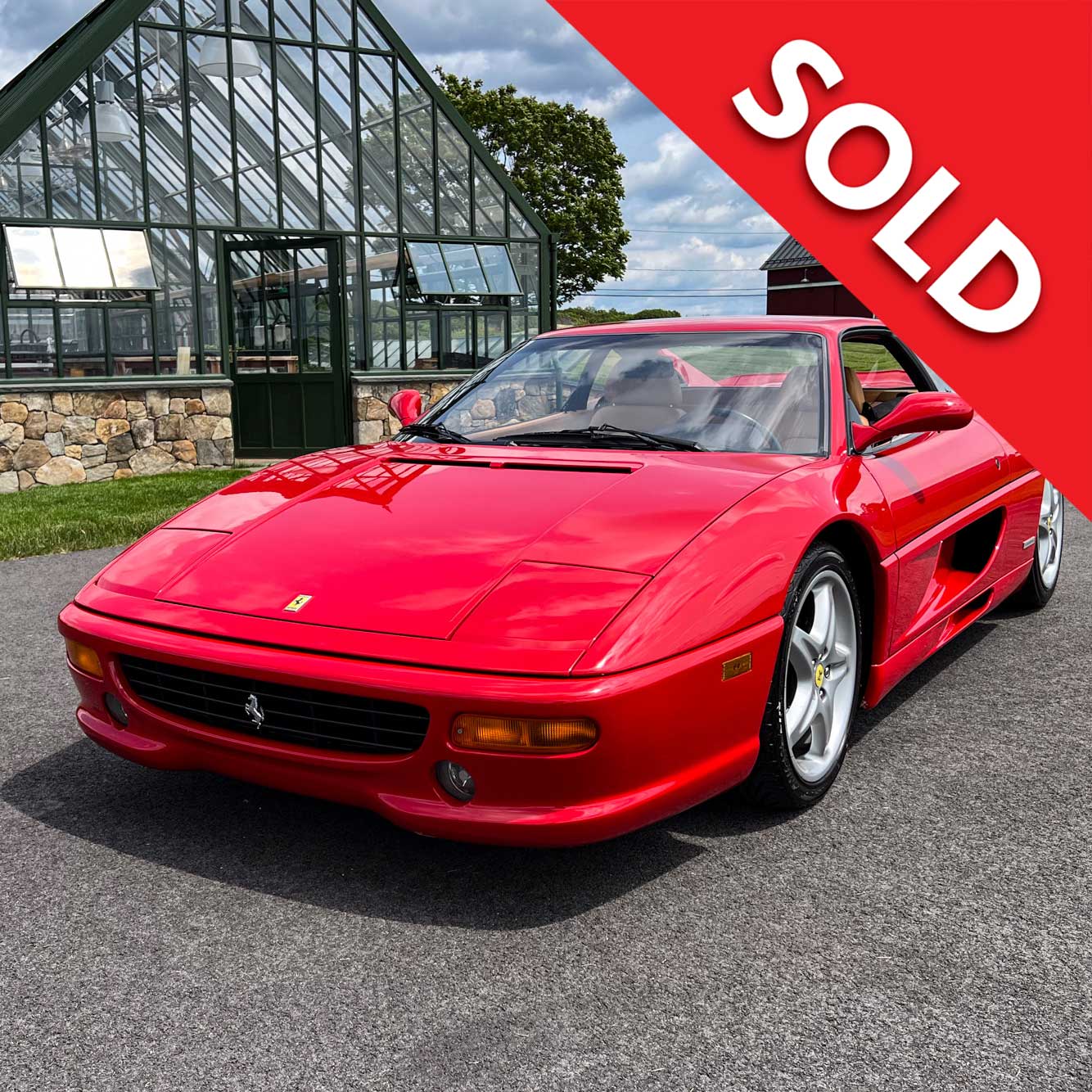 SOLD 1996 Ferrari F355 Berlinetta – 18k miles