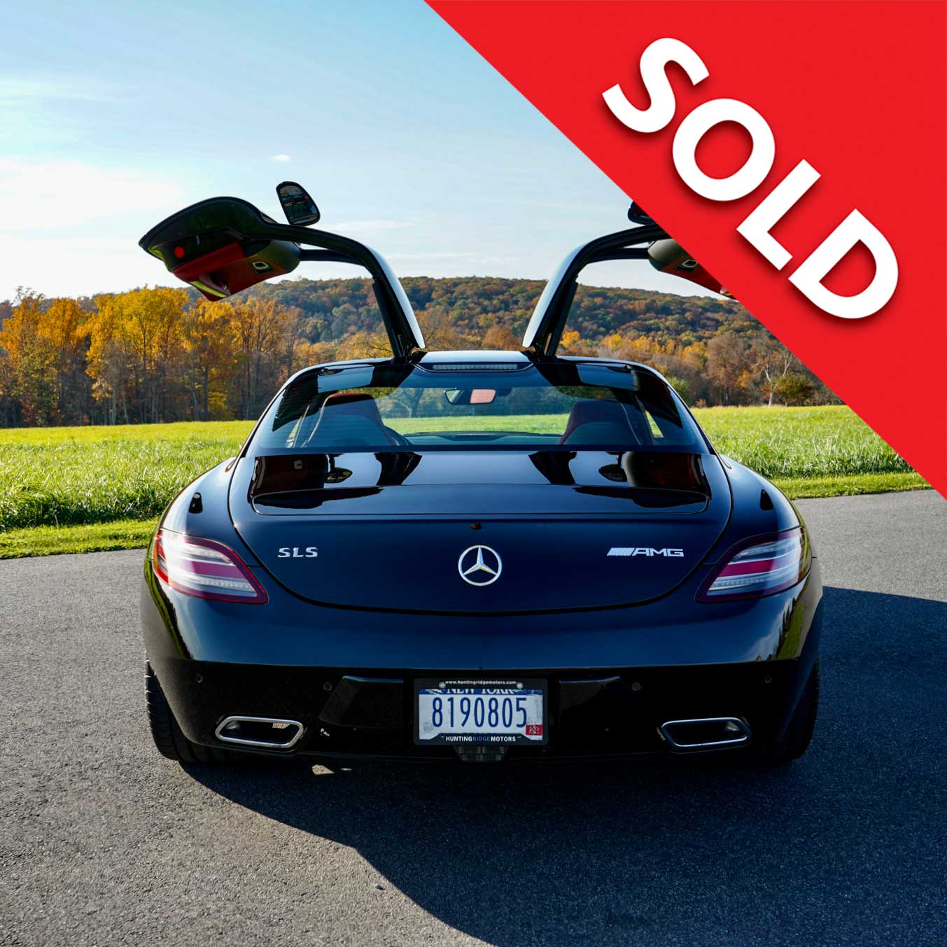 SOLD 2012 Mercedes-Benz SLS – 1,600 miles