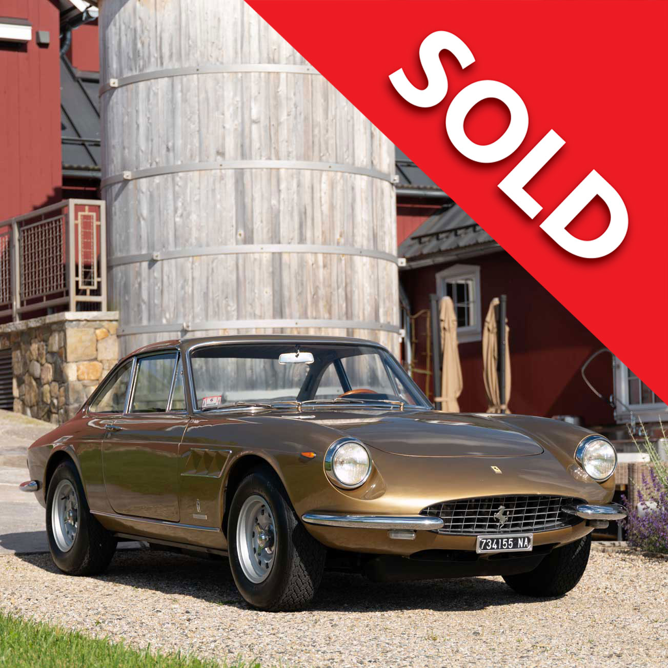 1967 Ferrari 330 GTC – original 53,000 kms.